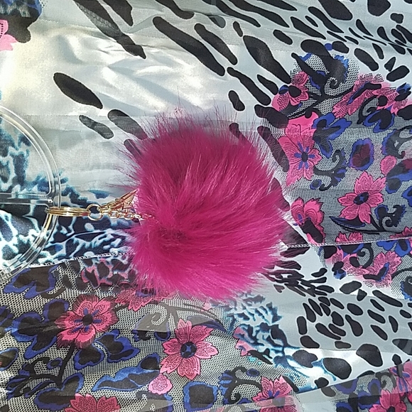 LOFT Accessories - LOFT keychain pouf, gift for her